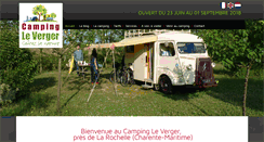 Desktop Screenshot of campingleverger17.com